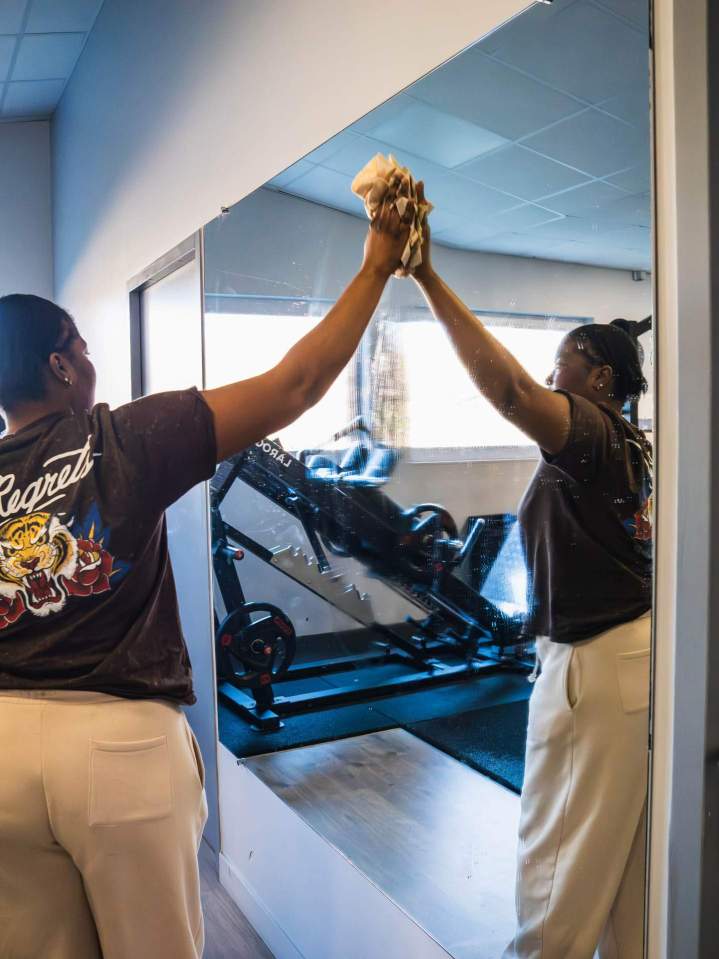 Un environnement propre pour des entraînements agréables et sécurisés