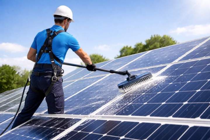 Nettoyage panneaux Clermont-Ferrand